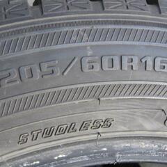 値下げ!!中古バリ山！グッドイヤー アイスナビ6 205/60R16 4本セット
