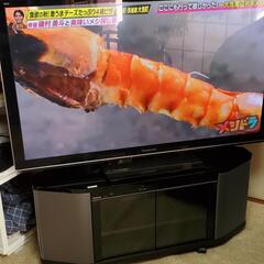 話し中】Panasonic テレビ50インチ スピーカー内蔵テレビ台