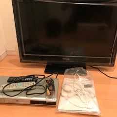 テレビ差し上げます