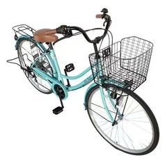 自転車26インチ軽快車 6段変速