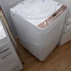 【ドリーム川西店御来店限定】 シャープ 全自動洗濯機 ES-T713 7.0kg 20年製 動作確認／クリーニング済み 【2002146255601524】