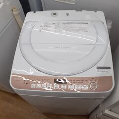 【ドリーム川西店御来店限定】 シャープ 全自動洗濯機 ES-T713 7.0kg 20年製 動作確認／クリーニング済み 【2002146255601524】