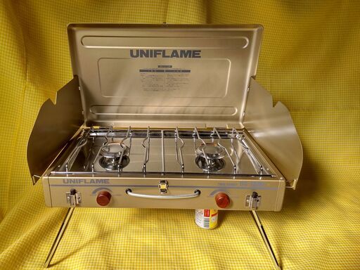 再値下げしました⭐ 未使用 UNIFLAME US-1800 ツイン バーナー 