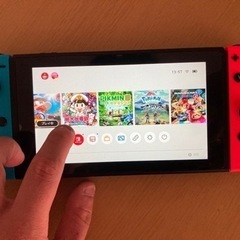 Nintendo Switch 本体+ダウンロードソフトあり