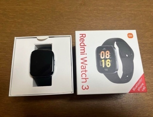 本日中　8,000円　値下げ交渉不可　新品同様　Xiaomi Redmi Watch3 ブラック