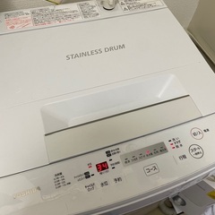 2017年製 TOSHIBA 4.5kg 洗濯機
