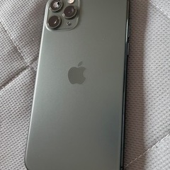 【完売】iPhone11pro 256GB グリーン カメラレン...