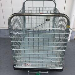 【エコツール半田店】手押し折り畳みカゴ付き台車 最大積載量300kg【愛知県/名古屋市/知立市/半田市/岡崎市/工具】 【ITGXS7VNPLMO】★ 出張買取 も好評受付中！