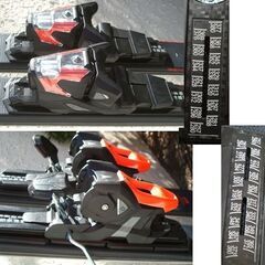 使用感少なめ 163 カービングスキー2点セット 板 アトミック レッドスター Xシリーズ 22-23　ビンディング M10　ATOMIC REDSTER ☆ PayPay(ペイペイ)決済可能 ☆ 札幌市 豊平区 平岸 平岸店