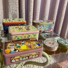 TDL 空き缶 ミッキーマウス ディズニー  7子セット