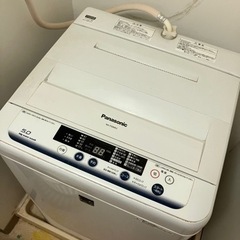 ⑦Panasonic 洗濯機5.0㎏【2015年製】