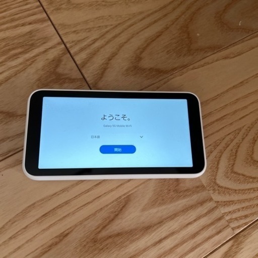 Galaxy 5G Mobile Wi-Fi SCR01SWU ホワイト