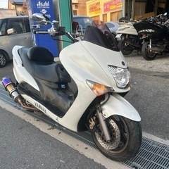 ヤマハ　コマジェ　マジェスティ125 LPRSE カスタム　羽付...