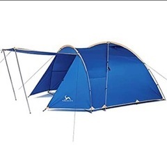 テント3-4人用 アウトドア キャンプ テント 前室あり 防風　防水