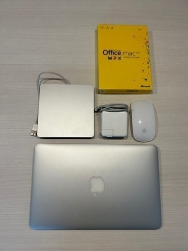 MacBook air 2013 office drive mouse付き