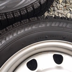 ブリジストン スタッドレス 175/65/r15 ホイールセット 4h PCD100 114.3