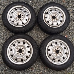 ブリジストン スタッドレス 175/65/r15 ホイールセット 4h PCD100 114.3