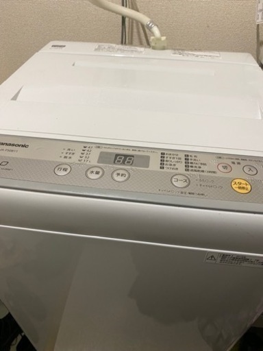 Panasonic 全自動電気洗濯機(取扱説明書付き)