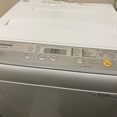 Panasonic 全自動電気洗濯機(取扱説明書付き)