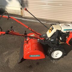 クボタ耕運機・土の助Jr・農用トラクター（歩行用）美品