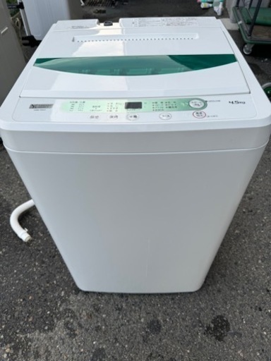 【2】YAMADASELECT(ヤマダセレクト） 4.5kg 洗濯機 2019年製 YWMT45G1  1104-27