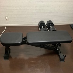 フレックスベル　32kg 2個（2キロ刻み）＋インクラインベンチセット