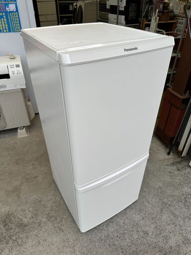 【動作保証あり】Panasonic 2020年 NR-B14CW 138L 2ドア 冷凍冷蔵庫 マットバニラホワイト【管理KRR554】