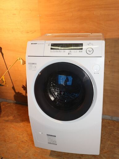 美品！使用期間3か月！■SHARP/シャープ■2023年製 ドラム式 洗濯機 乾燥機　ES-H10G-WL 10kg/乾燥6kg