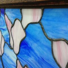 風景モチーフ｜ステンドグラス｜衝立