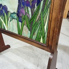 風景モチーフ｜ステンドグラス｜衝立