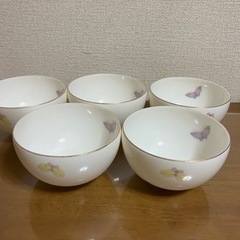 日本茶　茶器5客　モリハナエ　無料
