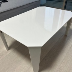 【ニトリ】折りたたみテーブル　ホワイト