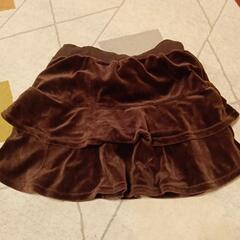 ベロアのスカート　Lサイズ