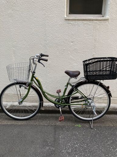 自転車　26インチ　新品同様　１日だけの使用