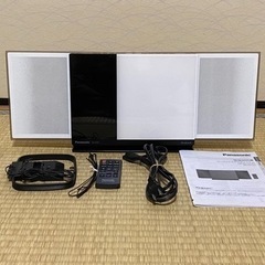 パナソニック コンパクトステレオシステムSC-HC37 （板橋区...