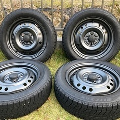 値下　スタッドレスタイヤ　155/65r14 ダイハツ純正　ミラ