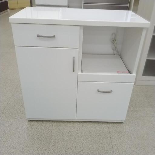 レンジ台 白 縦83cm横80cm奥行41cm  TJ1881