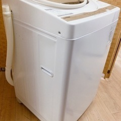 引取】TOSHIBA 東芝 AW-5GA1 2021年製 5.0kg 全自動洗濯機