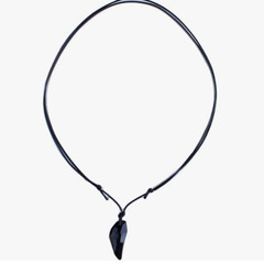 クリスタルスパイク型ネックレス（新品）ブラック