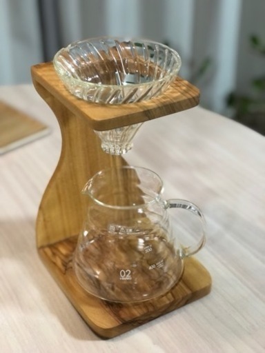 【決まりました】HARIO V60 オリーブスタンドセット VSS-1206-OV ドリッパー