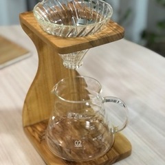 【決まりました】HARIO V60 オリーブスタンドセット VS...