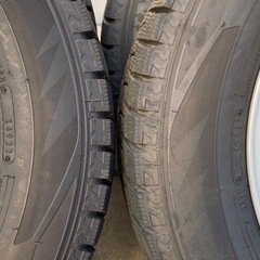 お話中　スタッドレス、アルミホイール4本セット中古品