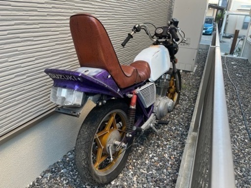【購入希望者あり・一時出品停止】GSX400Eザリ不動レストアベース