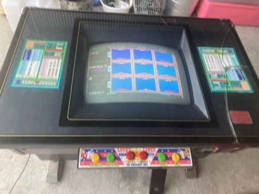 テーブルゲーム機 昭和レトロ New Lucky 8 Lines W-4 ラッキー テーブルゲーム機 昭和レトロ New Lucky 8 Lines W-4 ラッキー