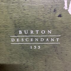 北見市発】バートン BURTON スノーボード DESCENDANT 155cm カーキ