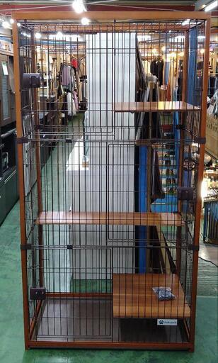 PURLOVE   キャットゲージ①　3段　96×57×183　ペット用品