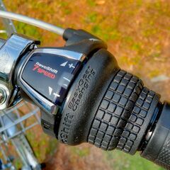 ※商談成立※　　　　　　　　　　　　　　　 ２７インチ　シティーサイクル　完全整備品　７段変速　シルバー