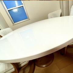 【話中】楕円型テーブル　定価28万