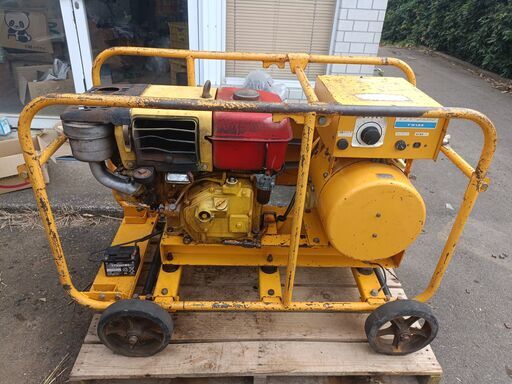 ヤンマーウエルダ 溶接機 発電機 YW-185 ディーゼルエンジン NS90C\t