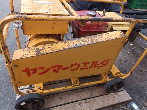 ヤンマーウエルダ 溶接機 発電機 YW-185 ディーゼルエンジン NS90C